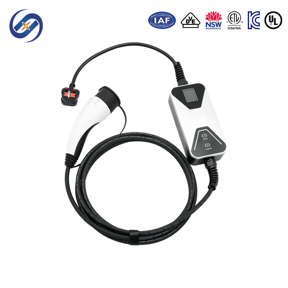 UK Standard Plug Type 2 EV Charger