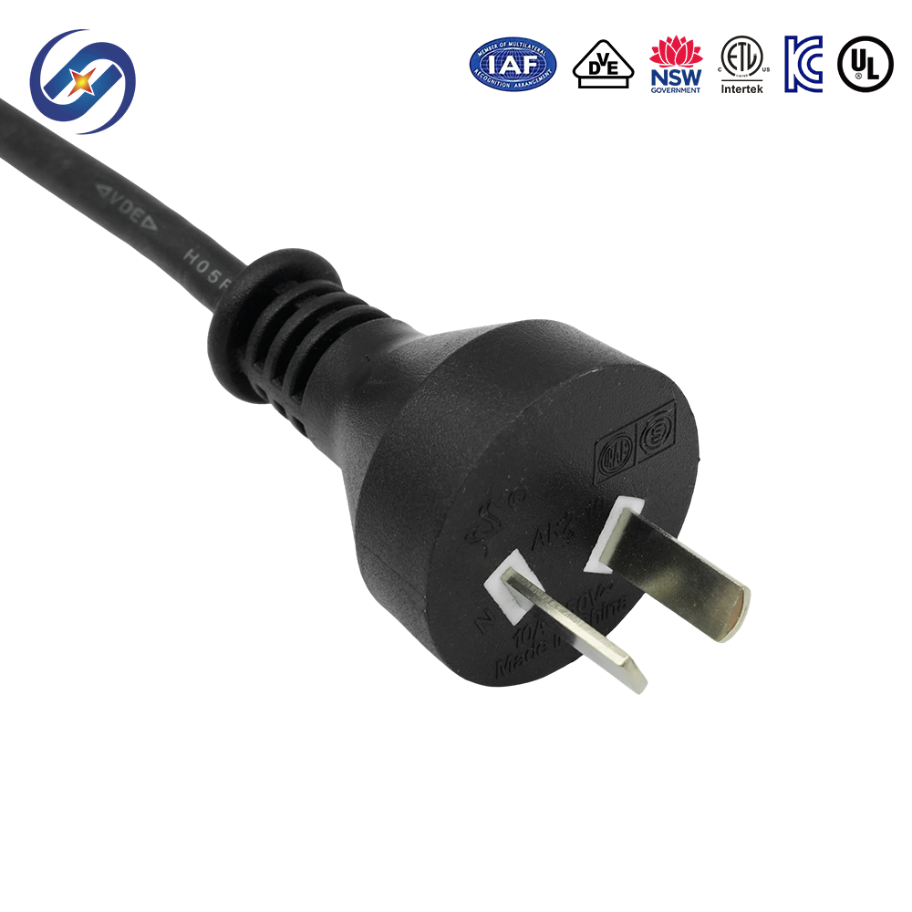 Two-Core Argentine Power Cords
