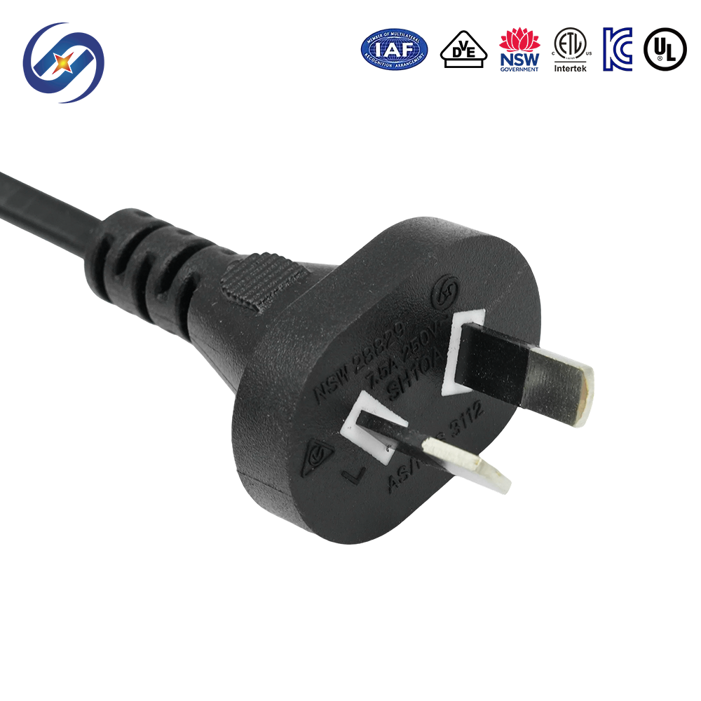 Two-Core Australian Standard Power Cords