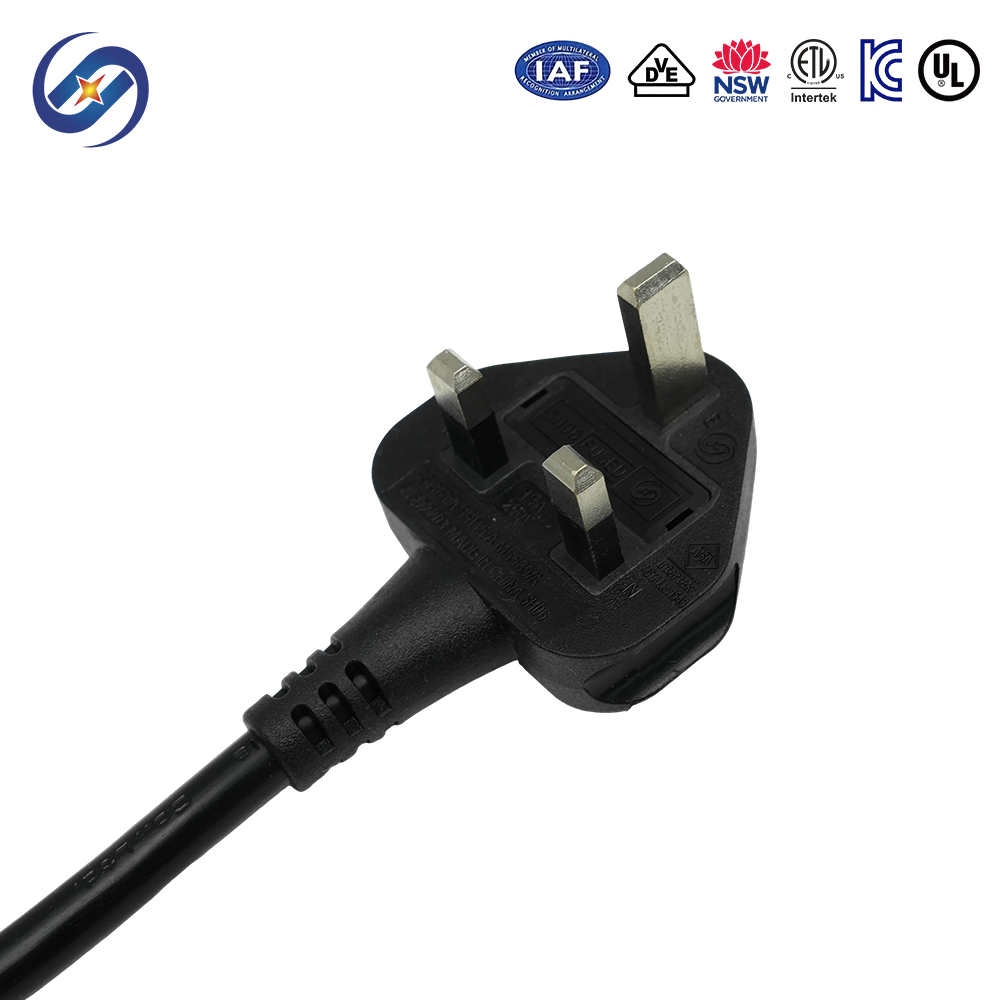 British Standard Plug Power Cords