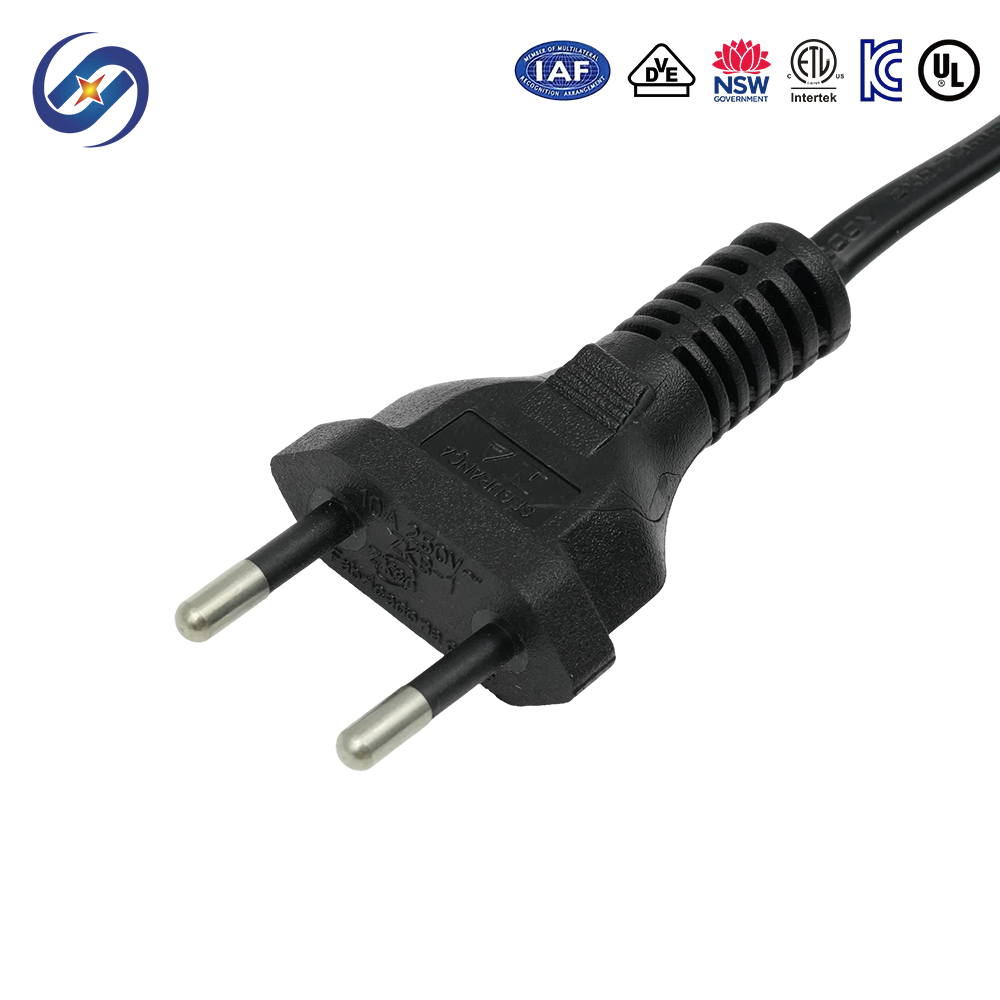 Two-Core Brazilian Power Cords