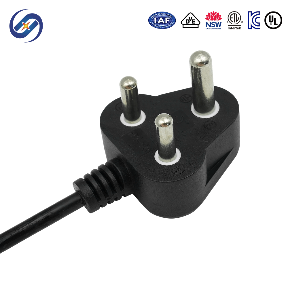 Three-Core South African 16A Power Cords