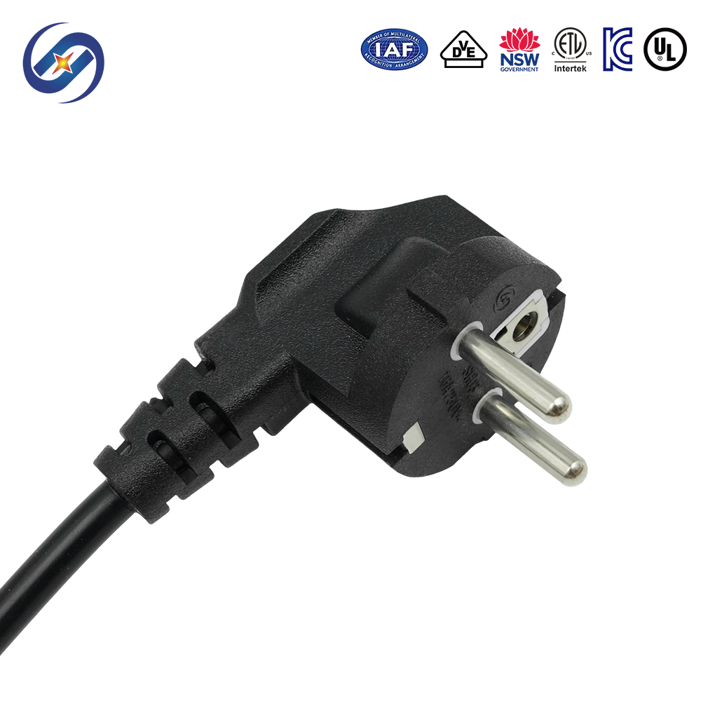 Three-Core Korean Power Cords