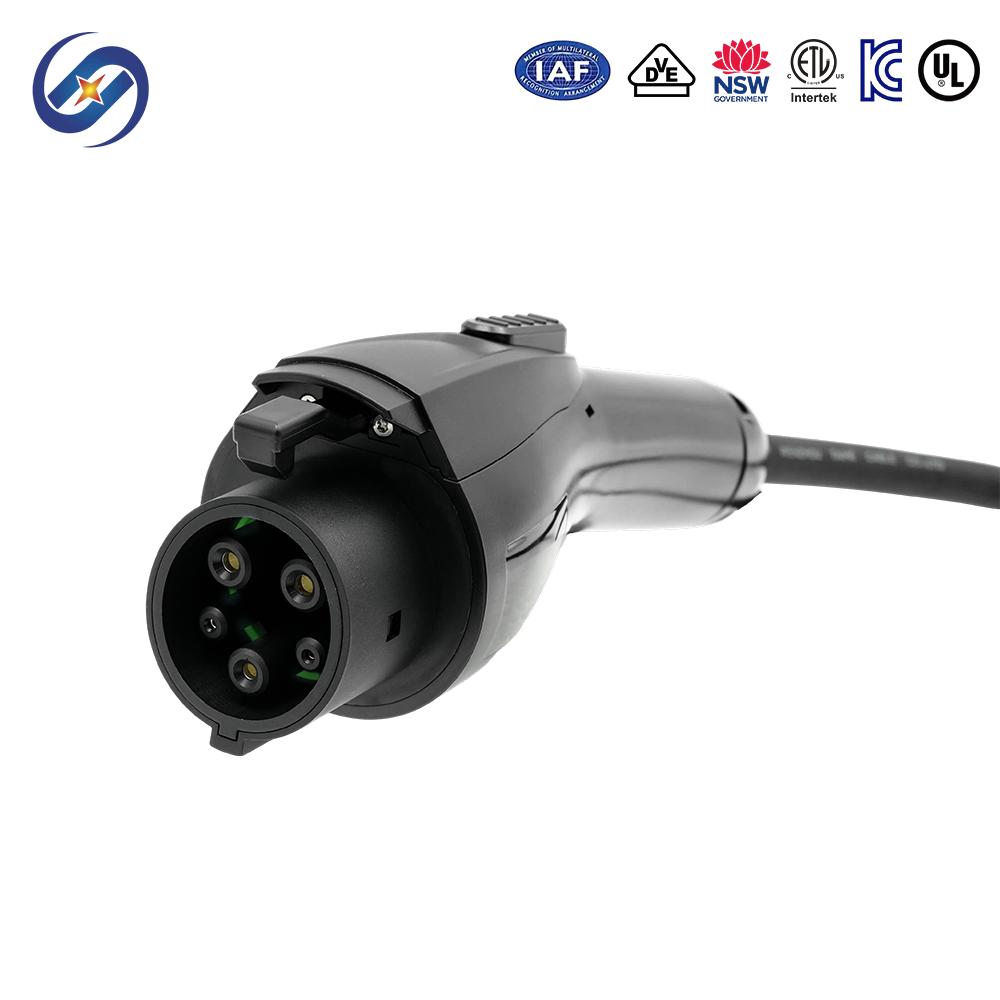 US Standard 14-50P Plug Type 1 EV Charger