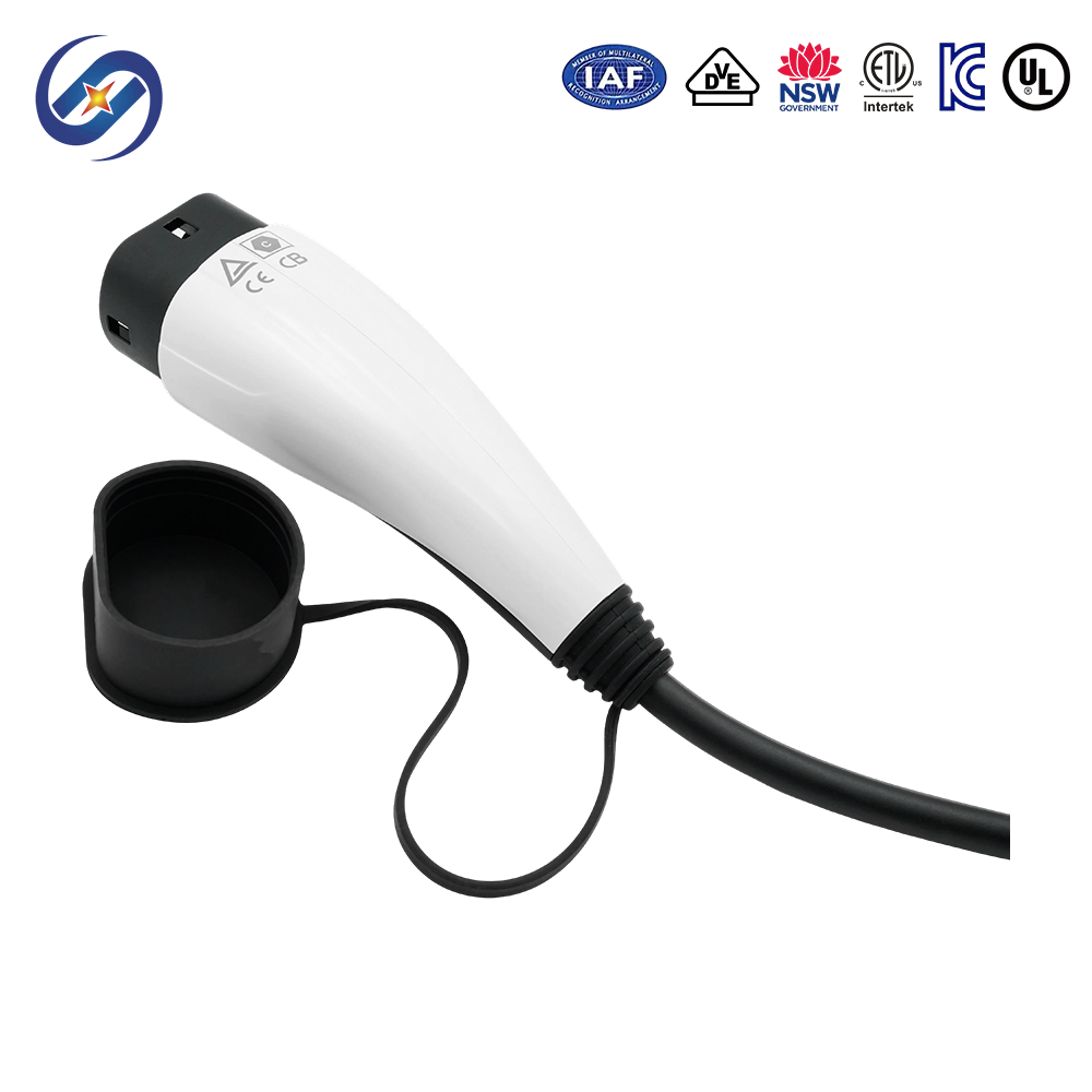 European Standard 32A CEE Industrial Plug Type 2 EV Charger