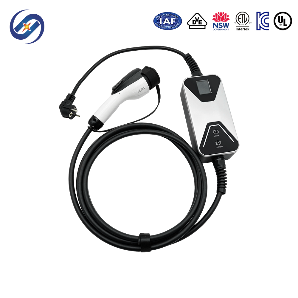 European Standard 16A Plug GBT EV Charger