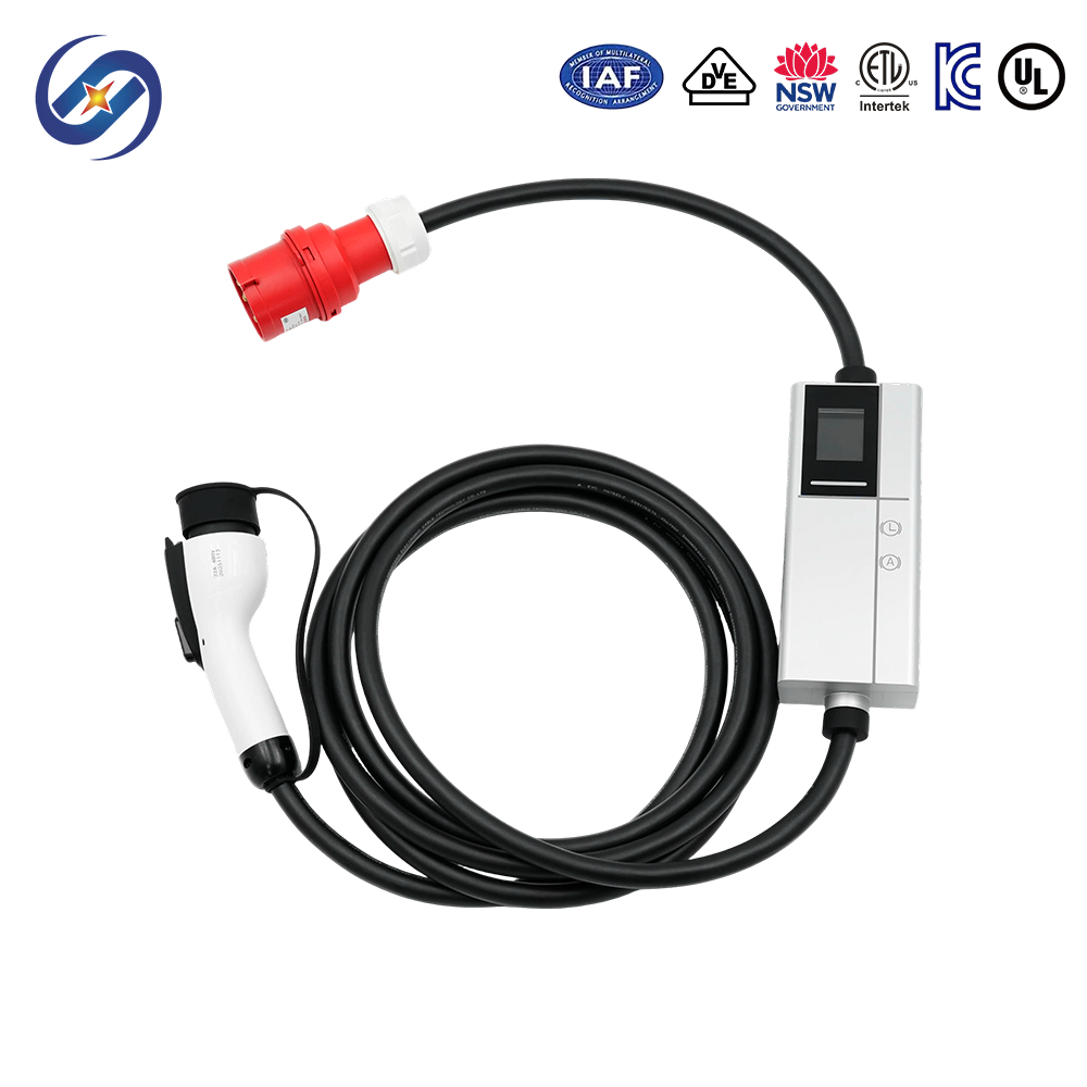 European Standard 32A CEE Industrial Plug GBT EV Charger