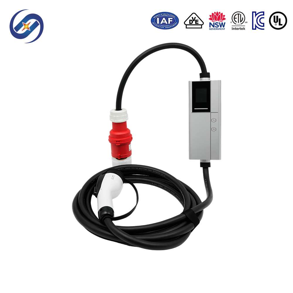 European Standard 32A CEE Industrial Plug GBT EV Charger